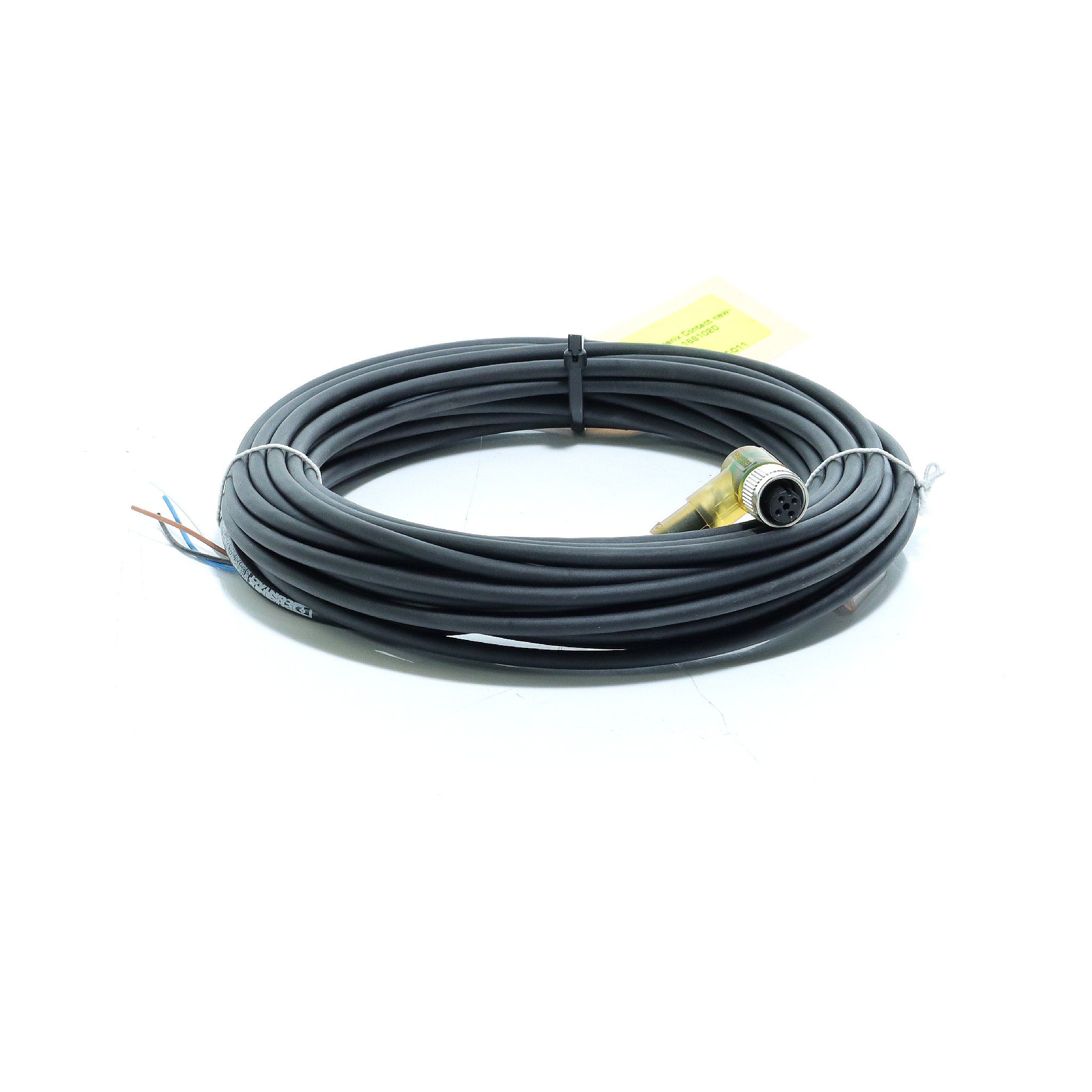 Sensorkabel M12 Winkelbuchse, 4-polig, 10 m, PUR, mit LED SAC-4P-10,0-PUR/M12FR-3L Neu